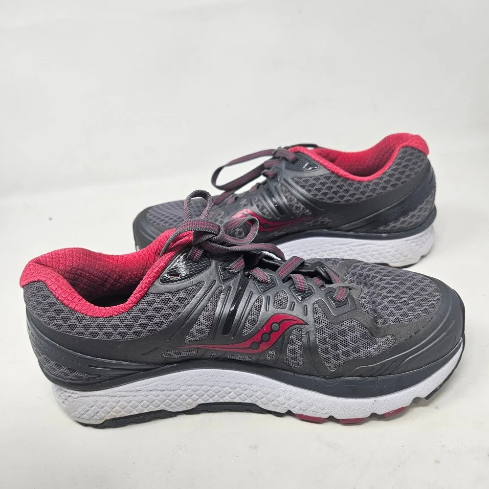 Saucony Echelon 6 Womens Running Shoes Grey Pink S10385-1 Size 7.5 Wide